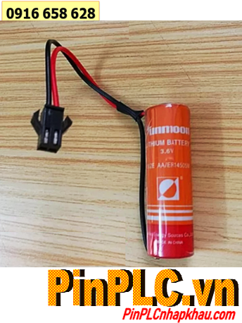 Sunmoon ER14505M; Pin nuôi nguồn Sunmoon ER14505M LI/SOCl₂ SPIRAL 3.6v AA 1800mAh chính hãng